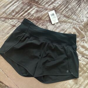 Women's Black Athletic Shorts